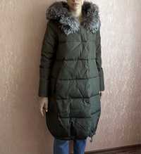Курточка зимова з хутром із чорнобурки