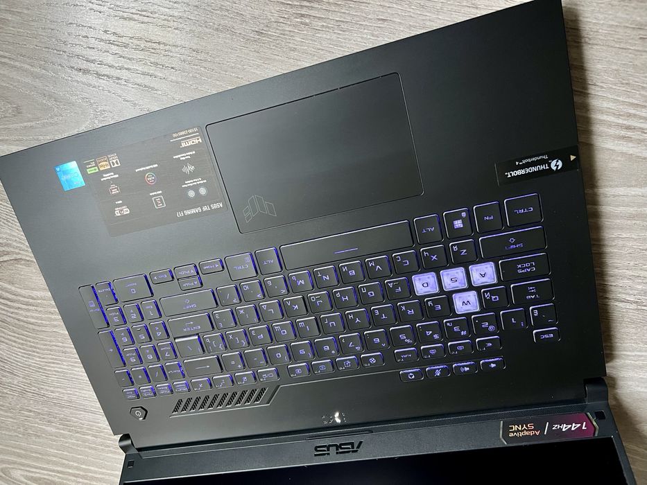 Asus TUF Gaming F17 Core I5/16Gb/512Gb/RTX3050/17" 144 Гц