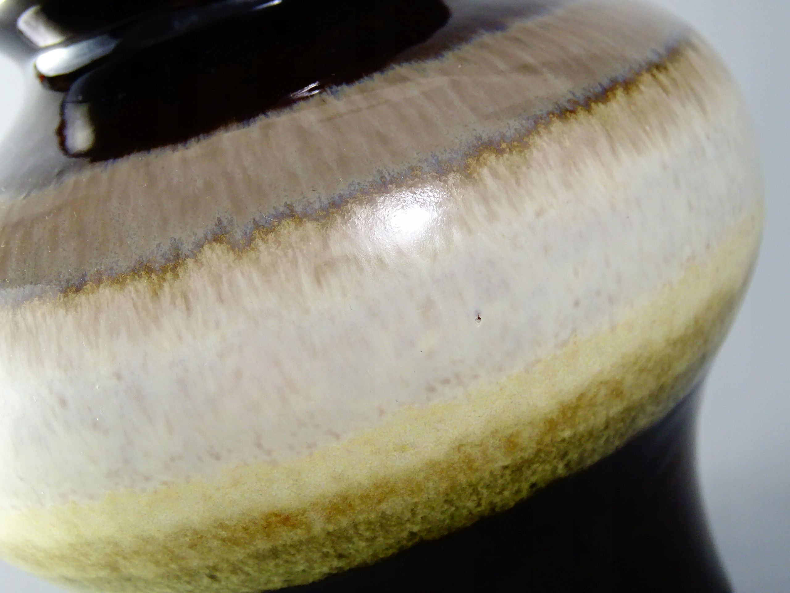 lata 60/70 piękny ceramiczny wazon