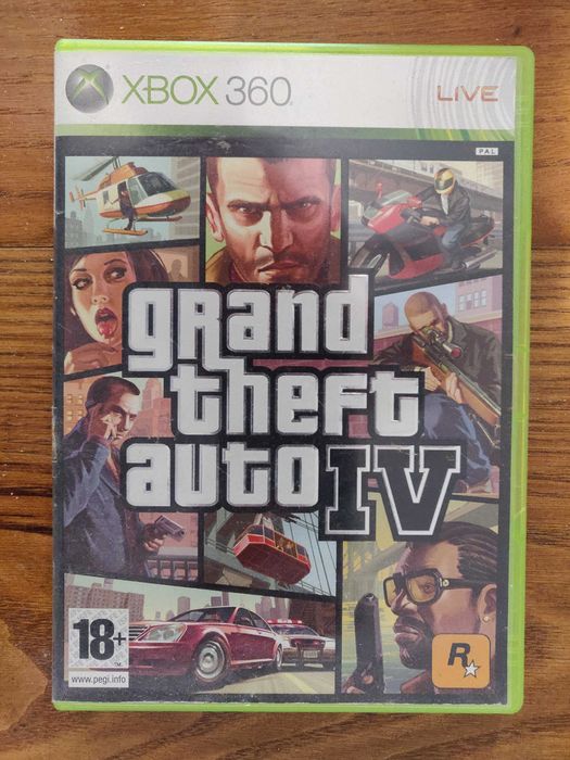 Jogos Xbox 360 GTA IV / FIFA