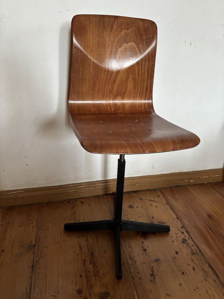 Krzesło obrotowe retro Pagholz regulowane