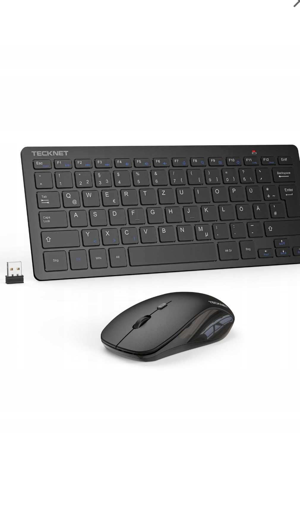 Klawiatura TK KM006+mysz(mini) Wireless keyboard and mause