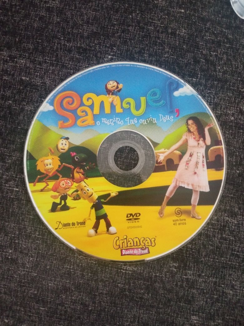 6 DVDs de Filmes infantis