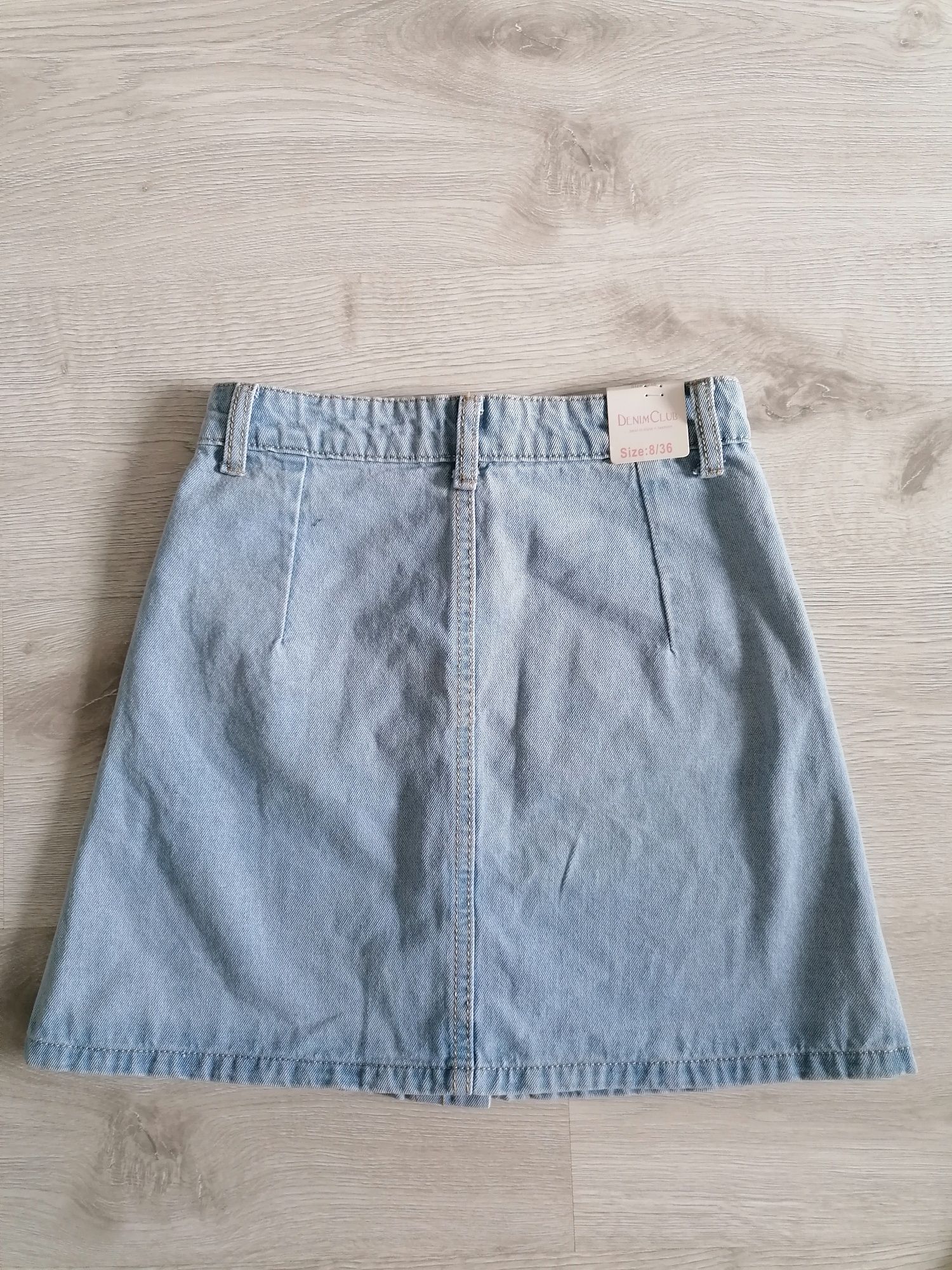 Jeansowa dżinsowa spódniczka 34 xs 36 s denim