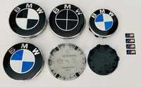 BMW dekielki do felg 68/56mm kapsle znaczki logo e36 e46 e60 e90 e87