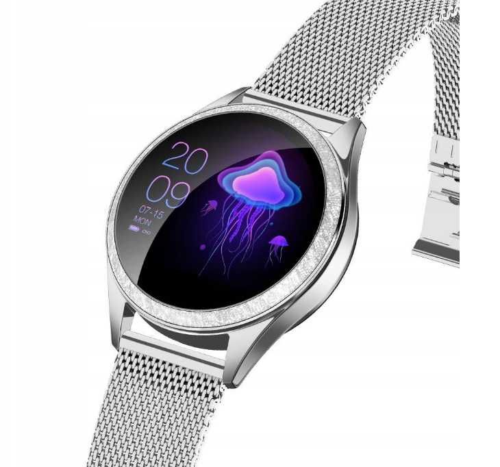 Smartwatch Oromed Oro Smart Crystal srebrny ttst8