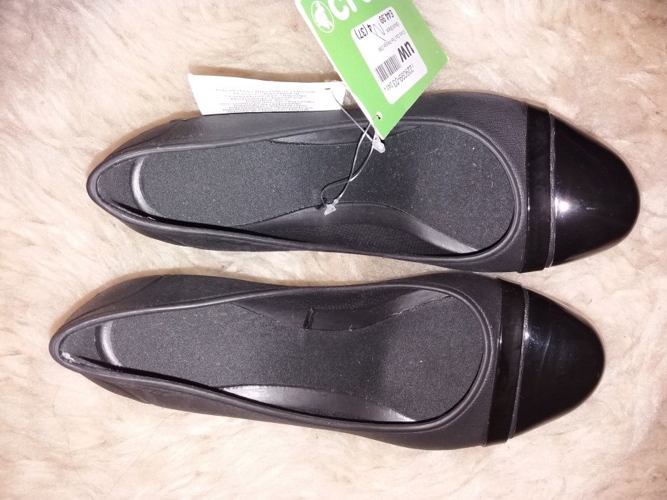 Туфли Crocs на танкетке 36 р.