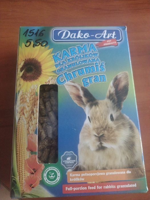 Karma dla królików