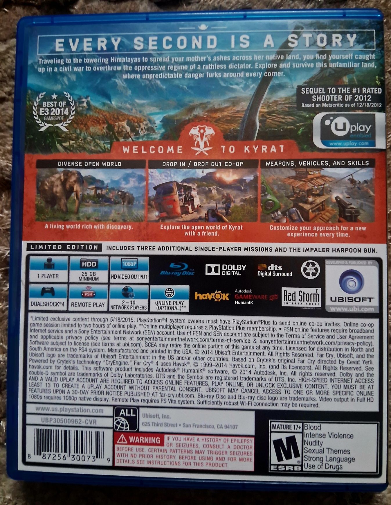 Диски на пс4 | ps4 | Far cry 4 | Фар край 4