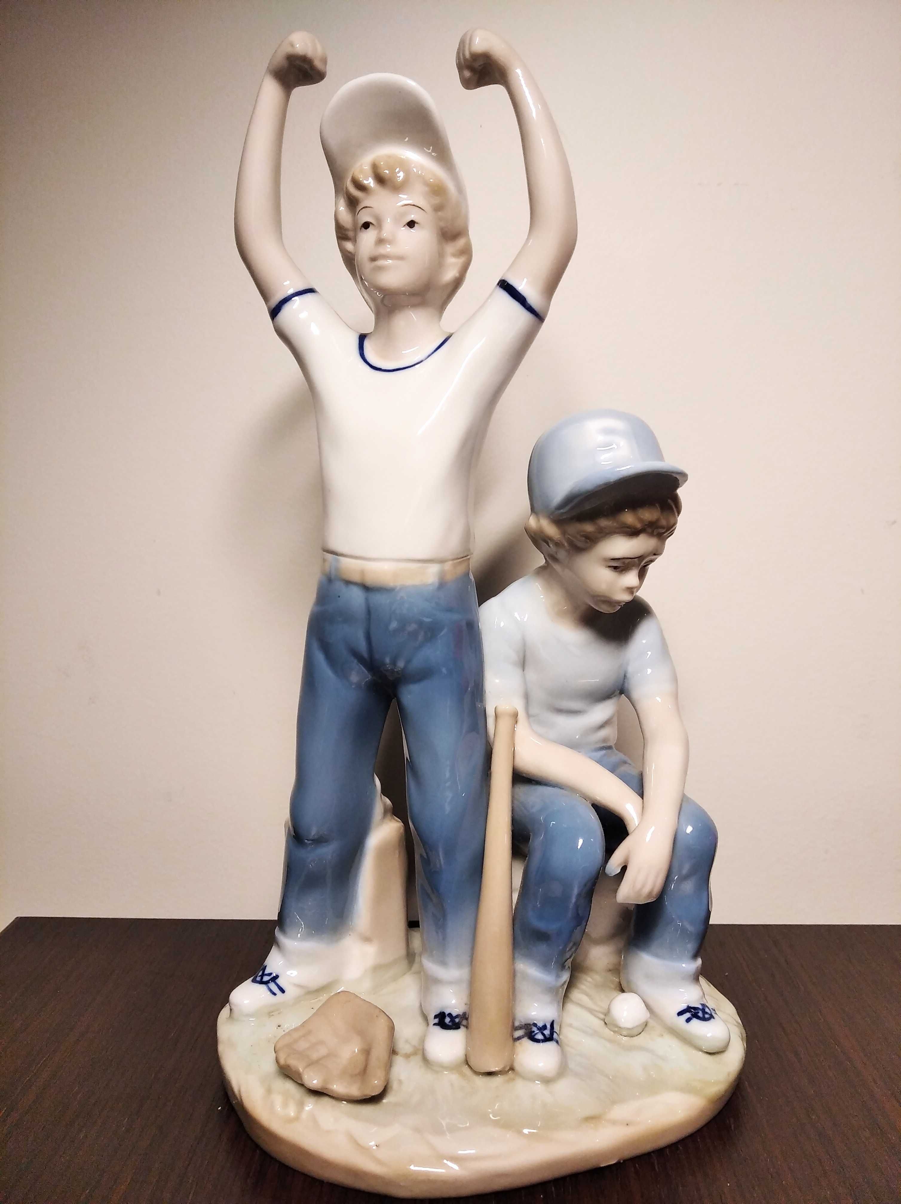 Figura em porcelana "Home Run", Paul Sebastian, 1989