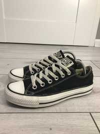 Buty Converse All Star czarne niskie rozm. 38