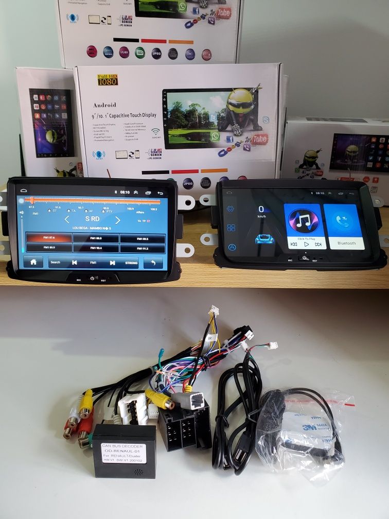 Auto Radio P/Renault e Darcia Android 13 Carplay Android Auto/Montagem
