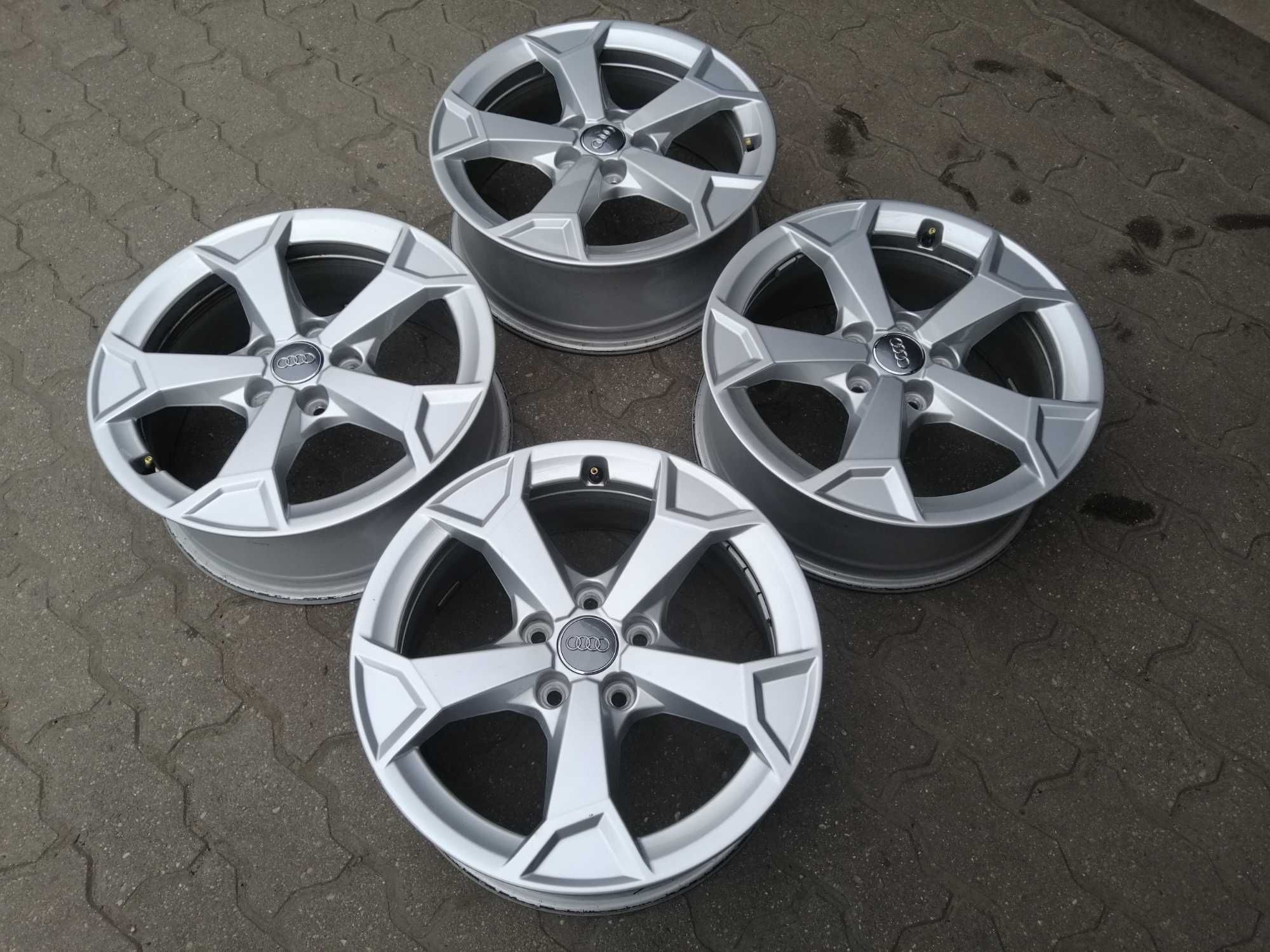 Felgi aluminiowe 5 x 112 R 17 Alufelgi oryginalne Audi Jak Nowe