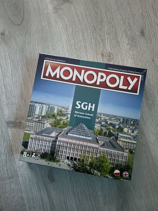 Gra planszowa Monopol Monopoly SGH nowa