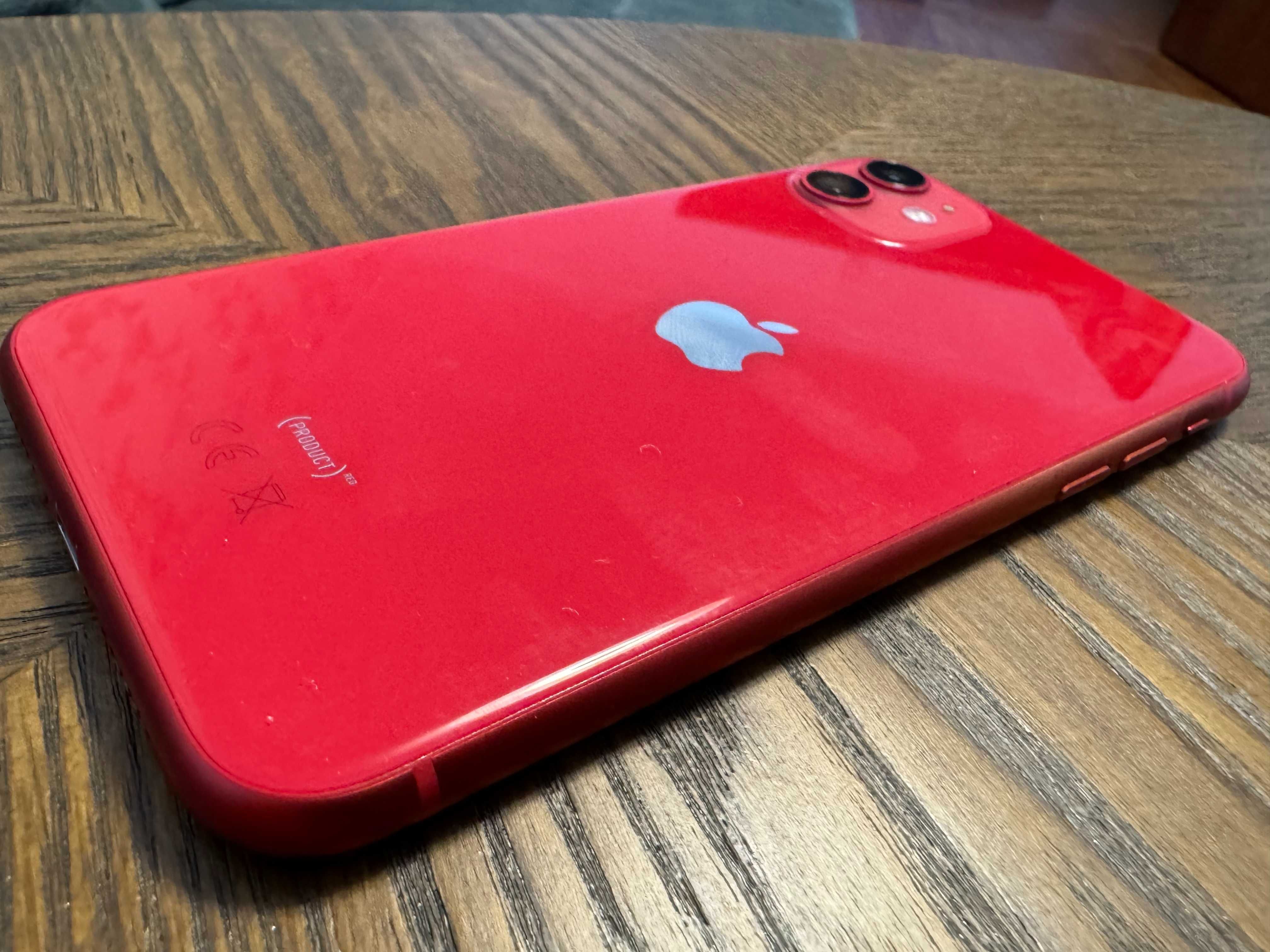 Iphone 11 red 128GB neverlock