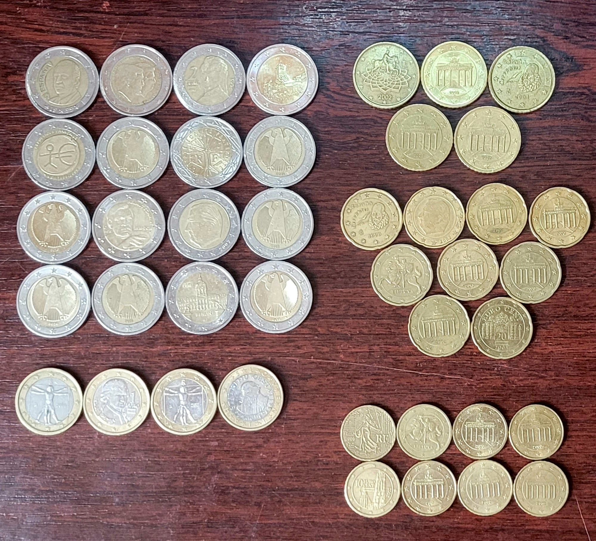 Евро центы монеты