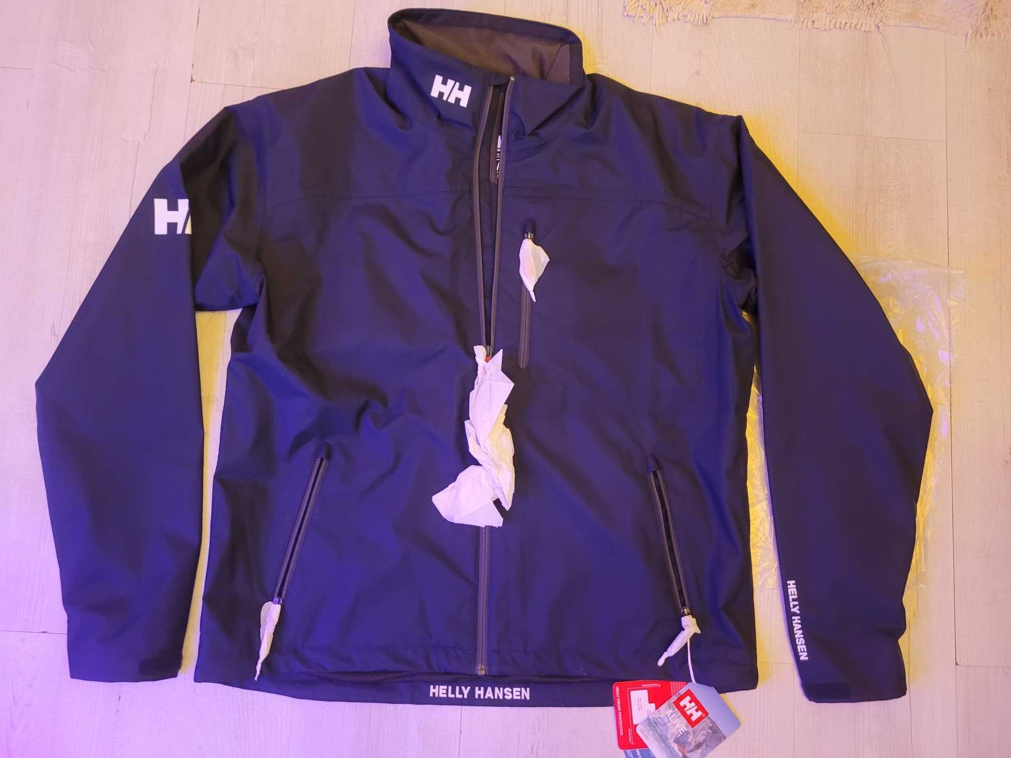 Kurtka Helly Hansen Crew Jacket XXL - nowa GRANATOWA / NAVY