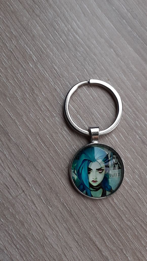 Porta chaves novos anime gojo, anya, arcane, Jinx, draken, killua