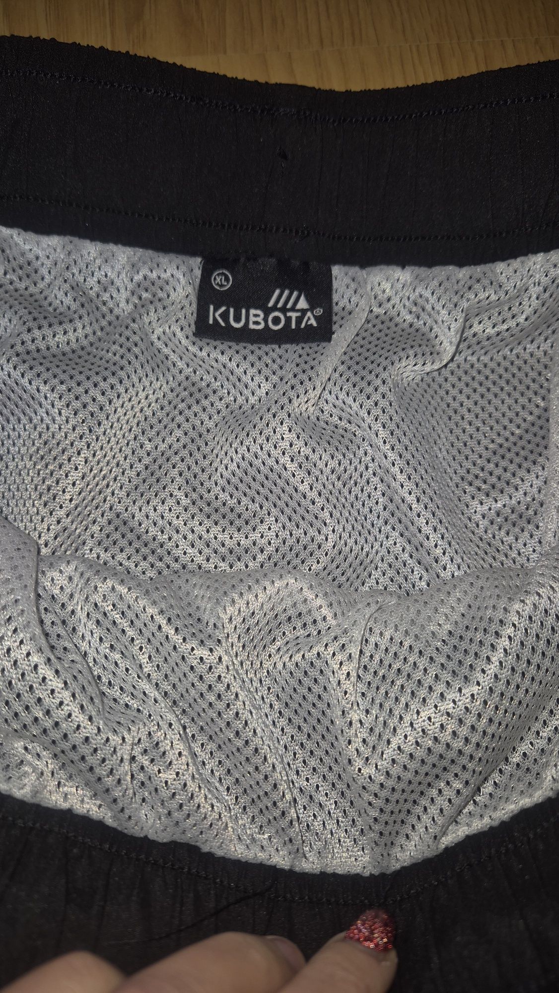 Majtki kąpielowe spodenki męskie czarne kubota XL