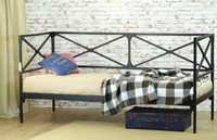 Łóżko sofa metalowe ,,loft,, industrialne Artbed