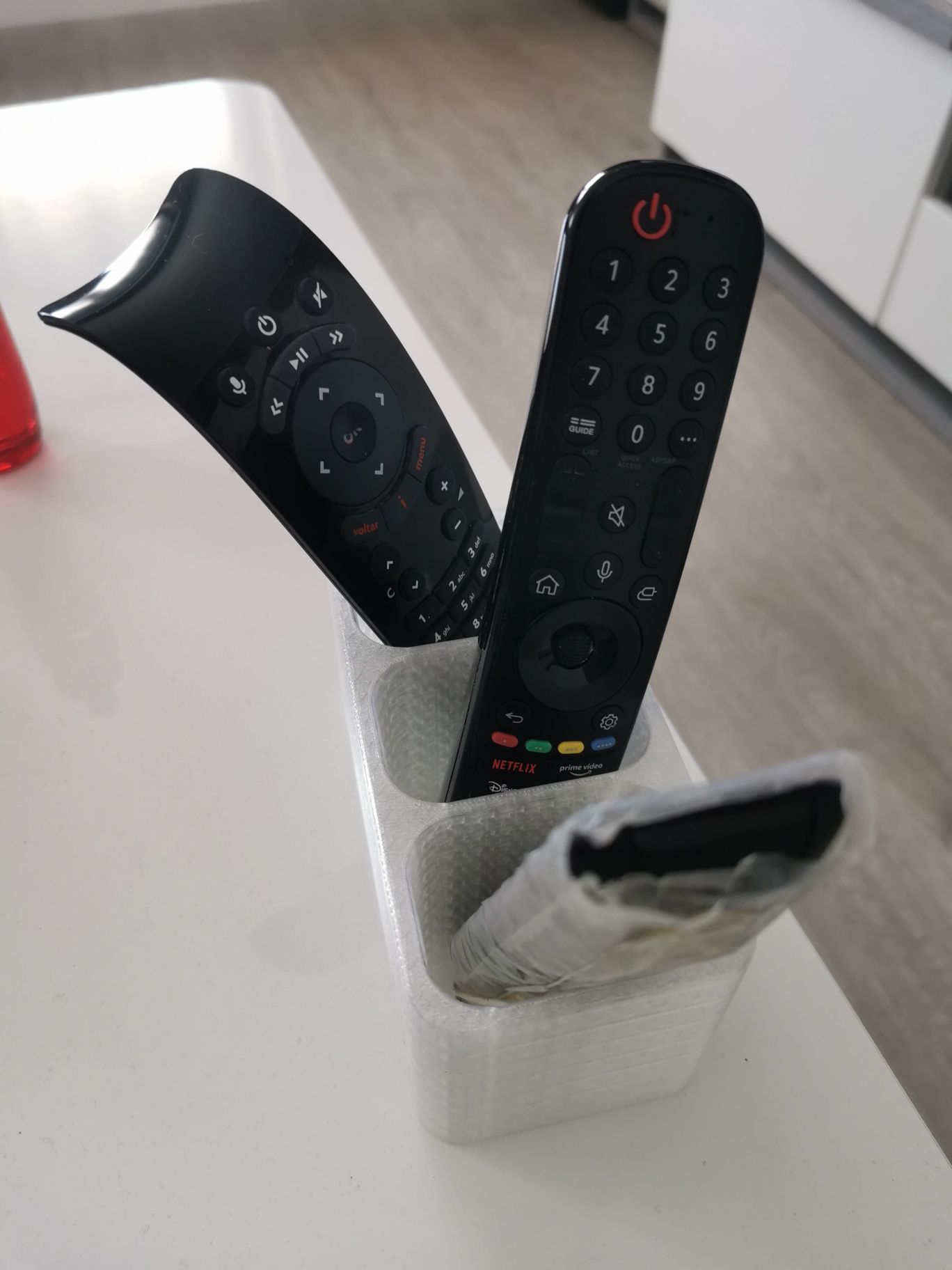 Porta comandos em 3d