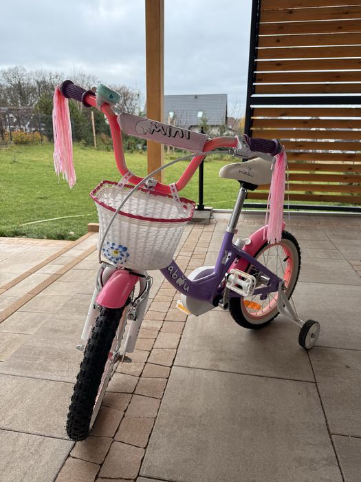 Rowerek dzieciecy dla dziewczynki