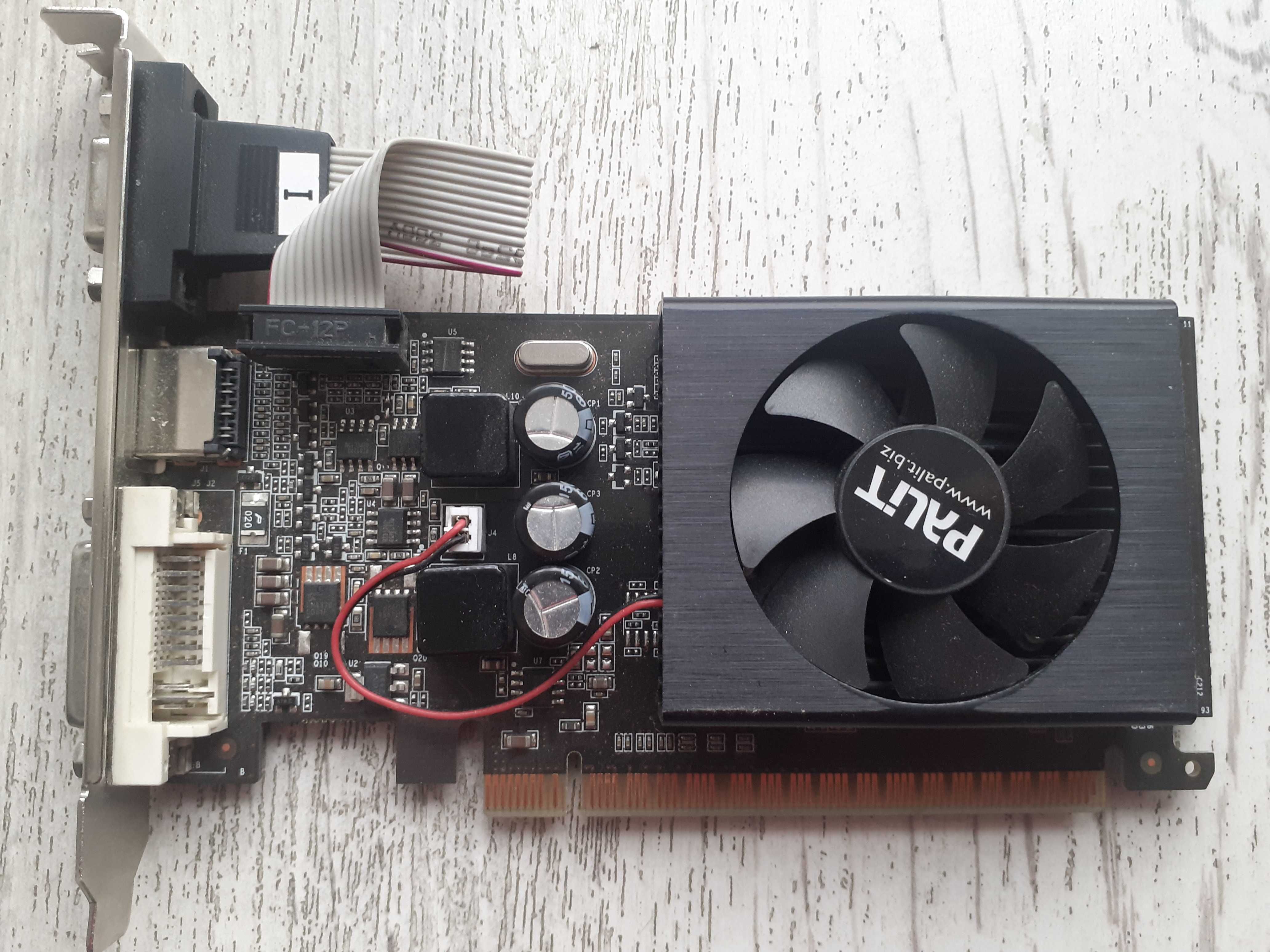 Видеокарта Palit GT 610 - 1Gb почти не использовалась