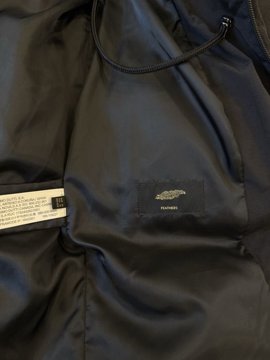 Пуховик massimo dutti xs s