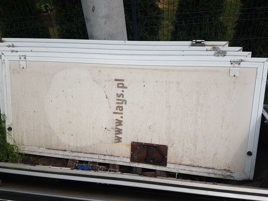 Drzwi kontener tył o wymiarach 95,5x1,94