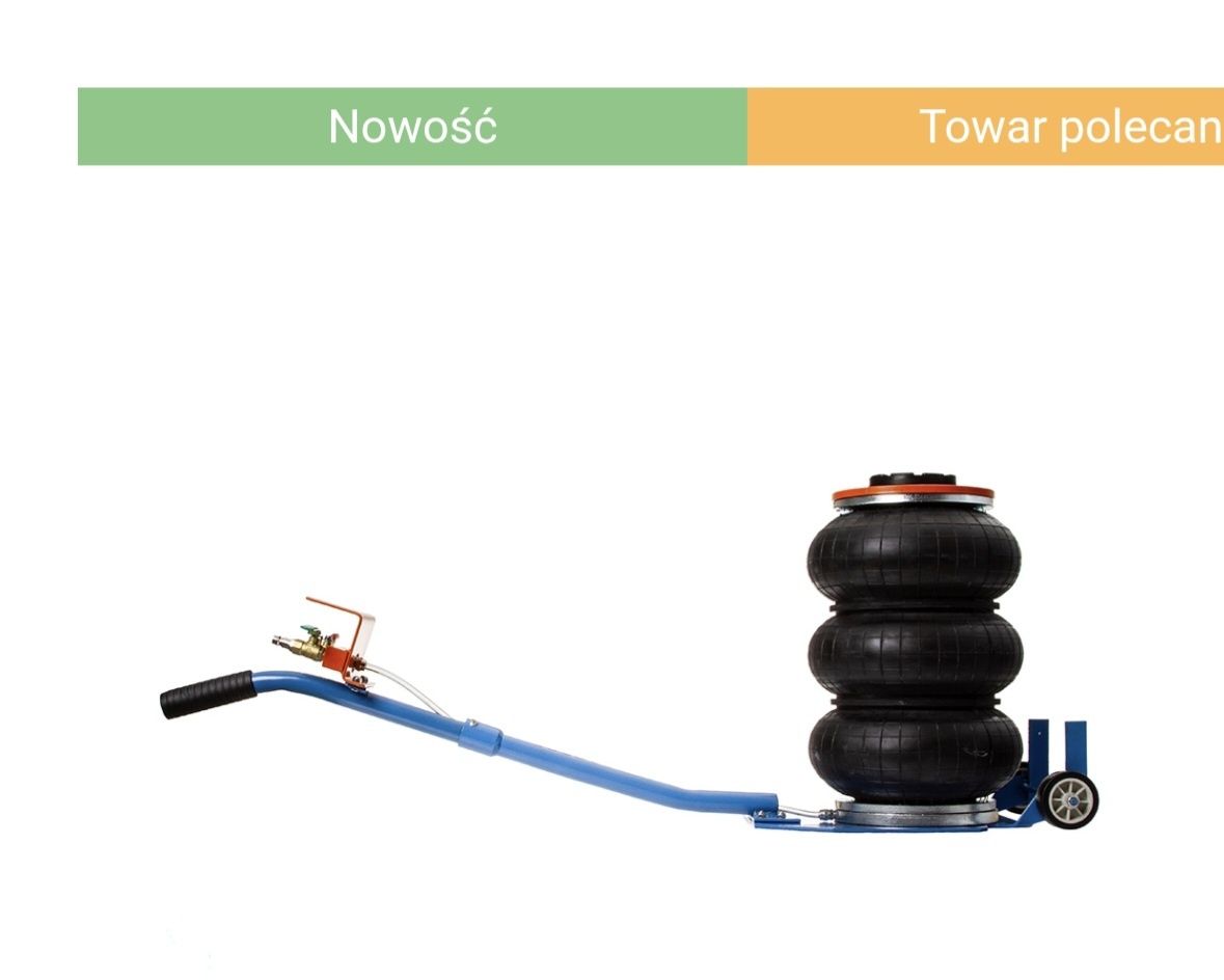 Podnośnik pneumatyczny bałwanek 3,5T