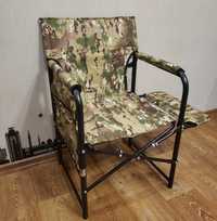 Стул кресло рыбацкое Комфорт Кресло на природу Крісло стілець з полкою