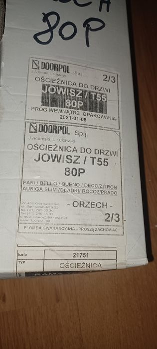 Oscieznica stalowa regulowana jowisz 80P