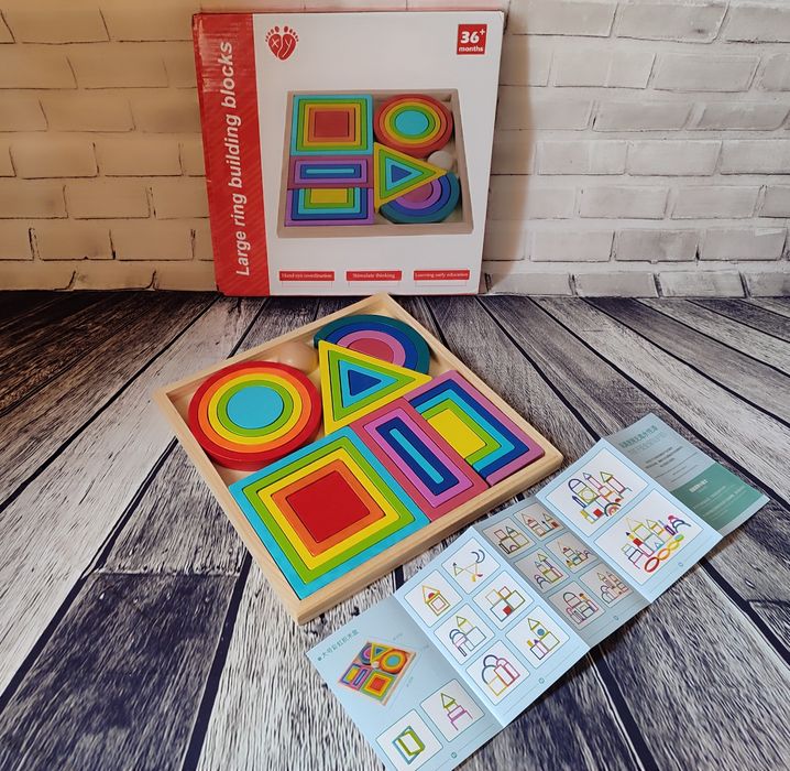 НОВИЙ набір фірми Debitoys Сортер Монтессорі  ФОРМИ