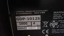 LDM 1000Wx2 RMS z końcówka mocy