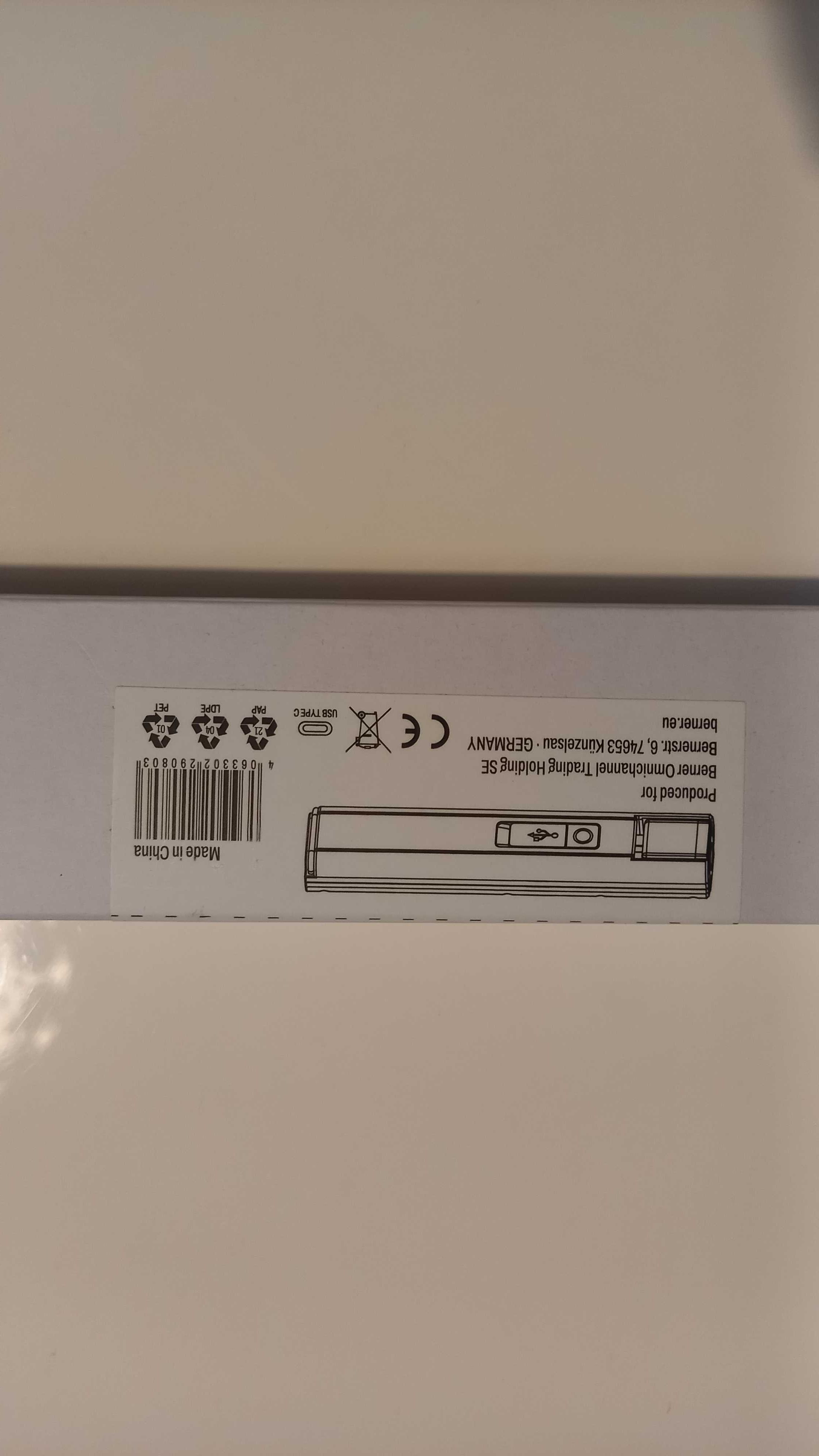 Lampa Flex Lux Slim 2w1 Top USB-C Berner 414774