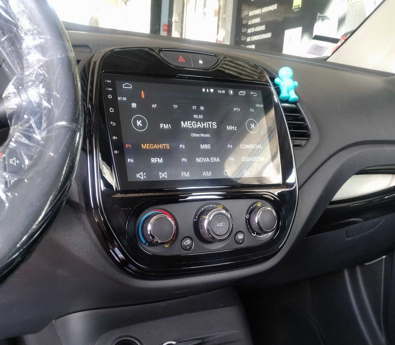 (NOVO) Rádio 2DIN 9" • Renault CAPTUR (2013 a 2019) • Android [4+32GB]