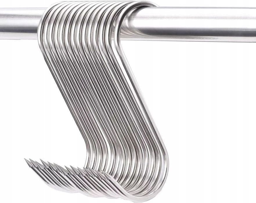 10 szt Haczyki do wędzenia 11cm haki wędzarnicze