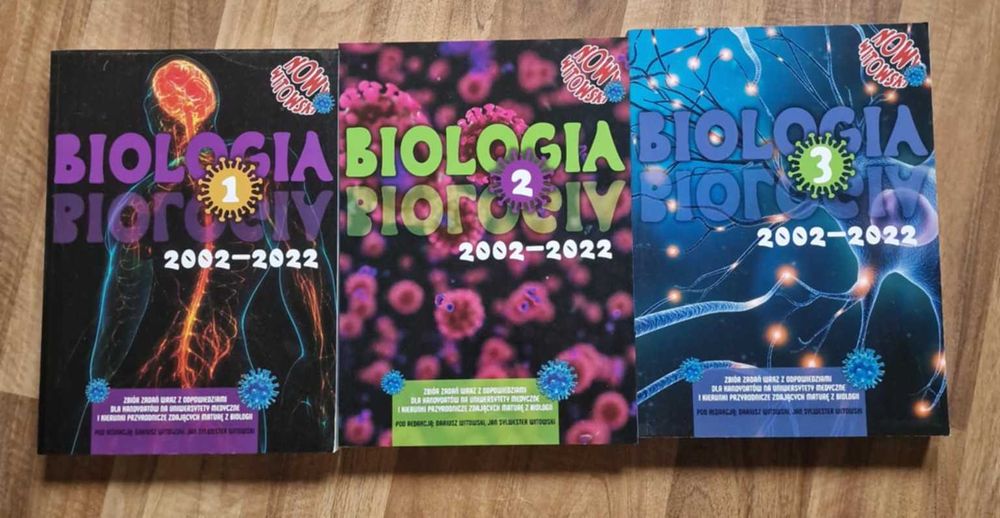 BIOLOGIA Tom 1,2,3 MaturaWitowski