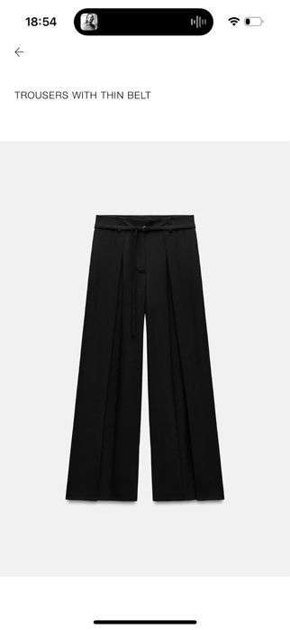 Брюки Zara чорні