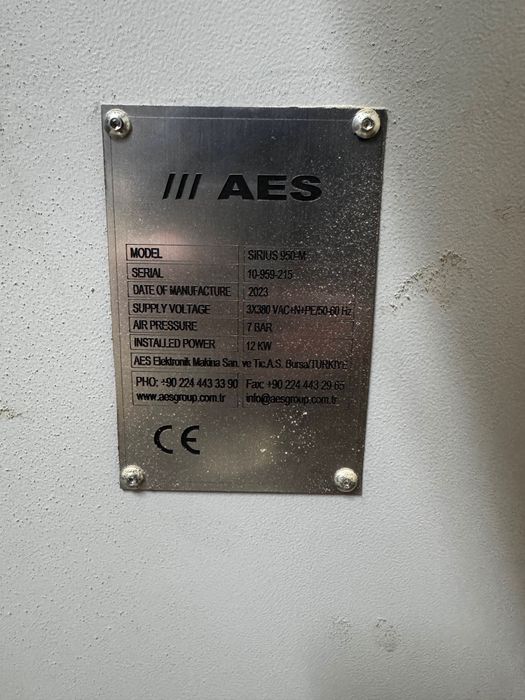 Wiertarka CNC, Sirius AES 950M | sprzedaż lub cesja leasingu