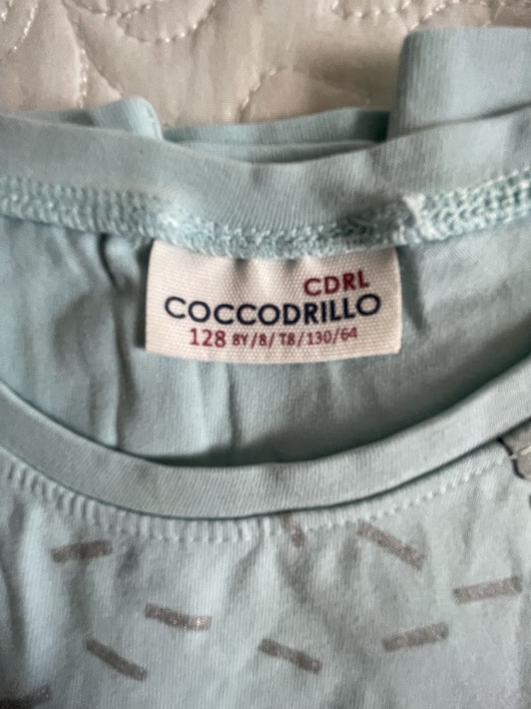 T-shirt dziewczęcy r.128 COCCODRILLO