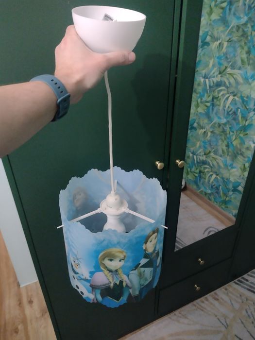 Lampa sufitowa dla dziecka Philips E27 Frozen