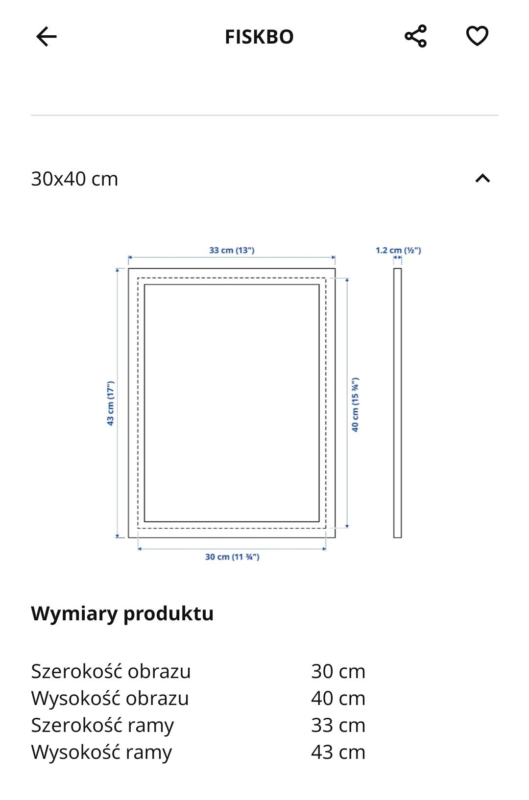 Fiskbo ramy i 2 plakaty