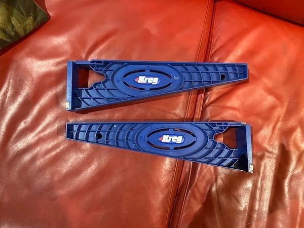 Guias de instalação corrediças de gaveta Kreg novas