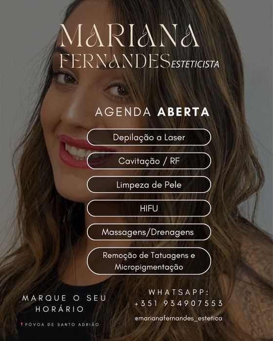 Vem cuidar de ti ! Tratamentos corporais e faciais