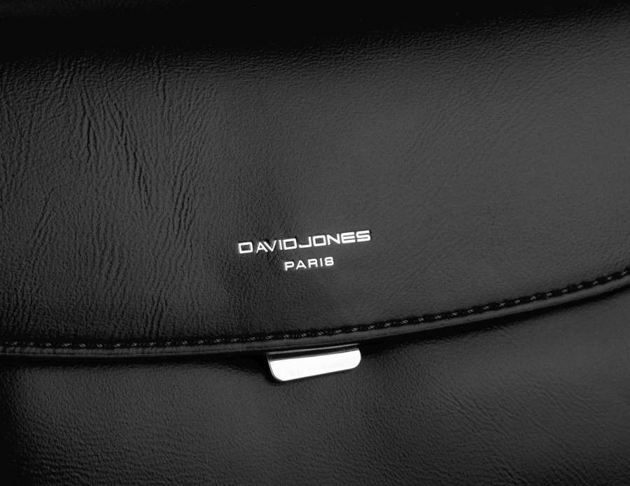 minimalistyczna listonoszka na szerokim pasku - david jones