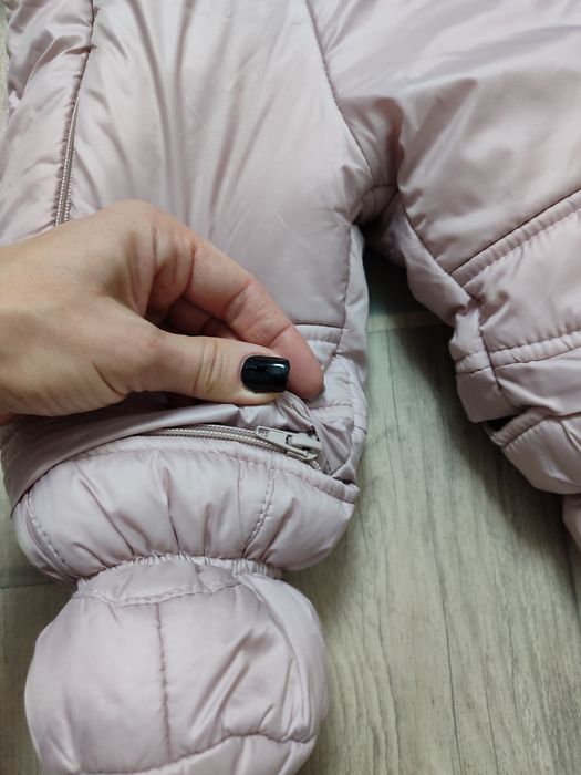 Зимовий комбінезон на 62/68. Зимовий комбінезон для дівчинки