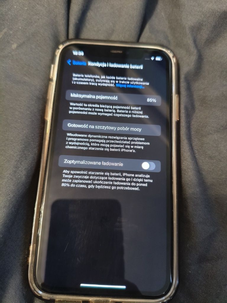 iPhone 11 biały 64GB 85 % Bateria, stan bdb, cena do nego PILNE