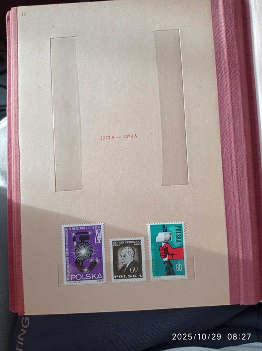 Znaczki pocztowe Polski Ludowej 1964, 1965