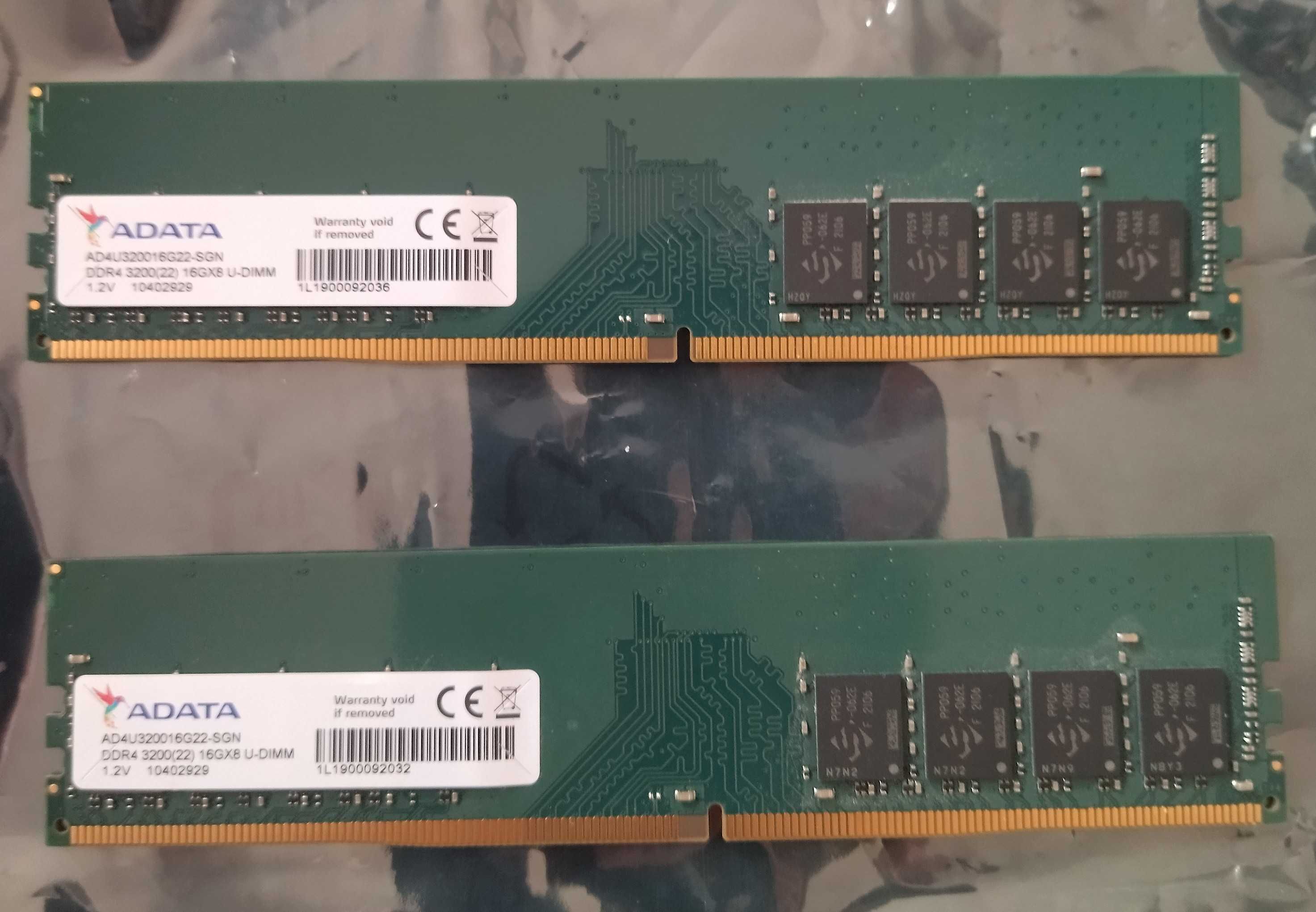 32Gb DDR4 3200MHz Adata